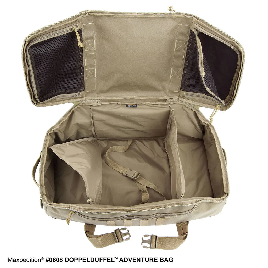 Maxpedition Doppelduffel Adventure Bag 57L 0608 - Bags & Packs